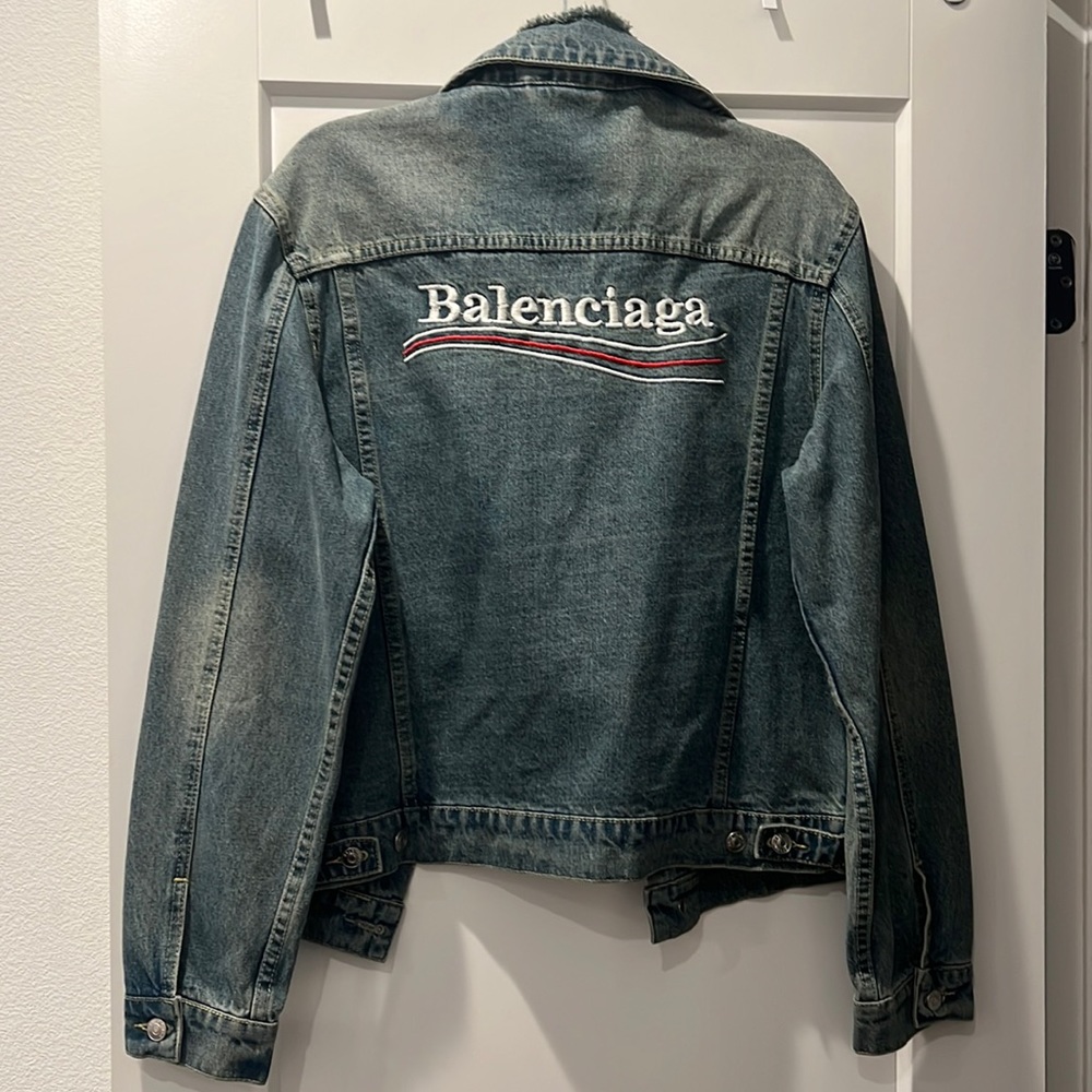 Distressed Denim Jacket